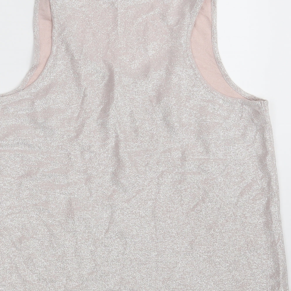 Womens UK Size 20 NEXT Pink Vest Sweatshirt