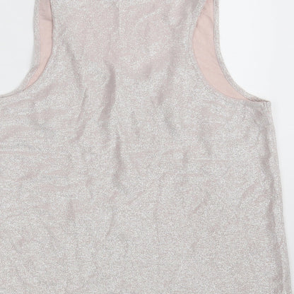 Womens UK Size 20 NEXT Pink Vest Sweatshirt