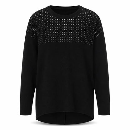 Womens UK Size M New Look Black Pullover Jumper