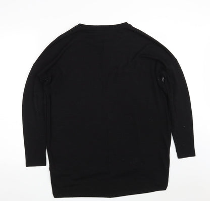 Womens UK Size M New Look Black Pullover Jumper