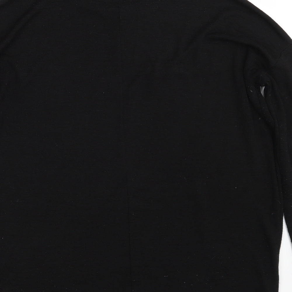 Womens UK Size M New Look Black Pullover Jumper