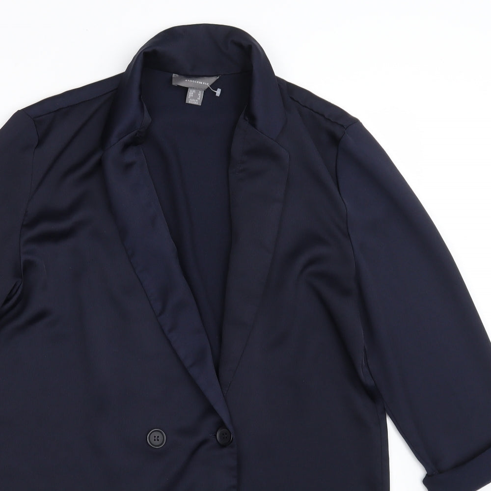 Womens UK Size 12 Atmosphere Blue Jacket
