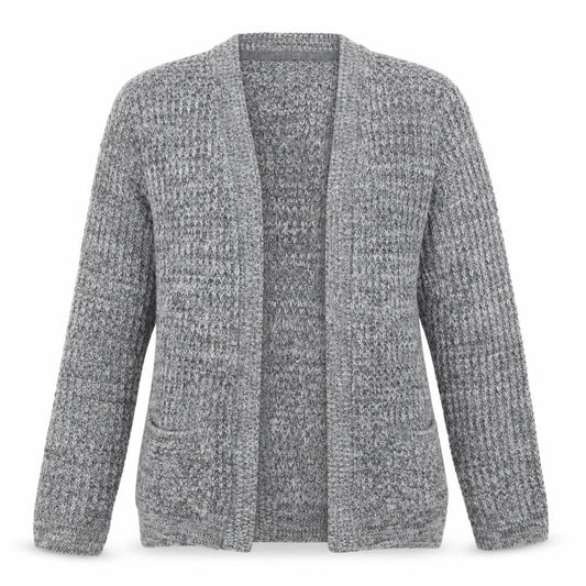 Womens UK Size M River Island Grey Wrap Jumper