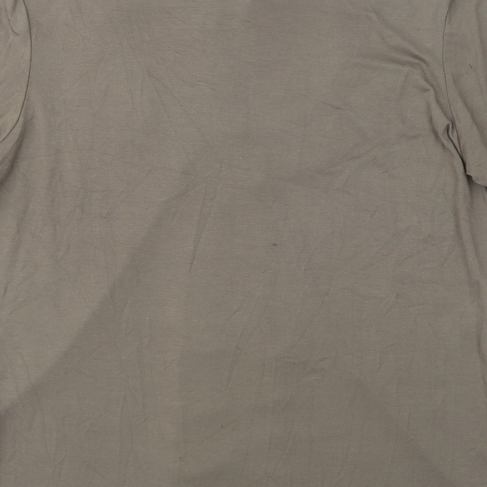 Womens UK Size 10 Gabriella Vicenza Green Basic Blouse
