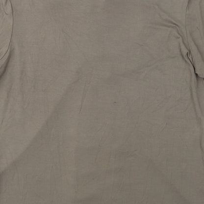 Womens UK Size 10 Gabriella Vicenza Green Basic Blouse