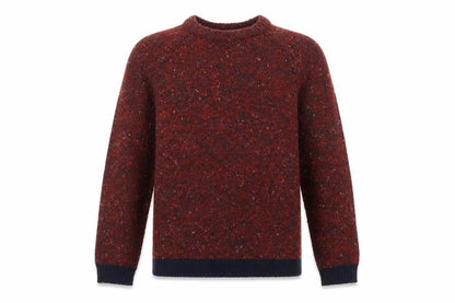Mens UK Size M River Island Red Pullover Jumper