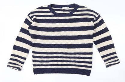 Womens UK Size 8 New Look Blue Pullover Jumper