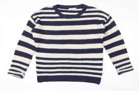 Womens UK Size 8 New Look Blue Pullover Jumper