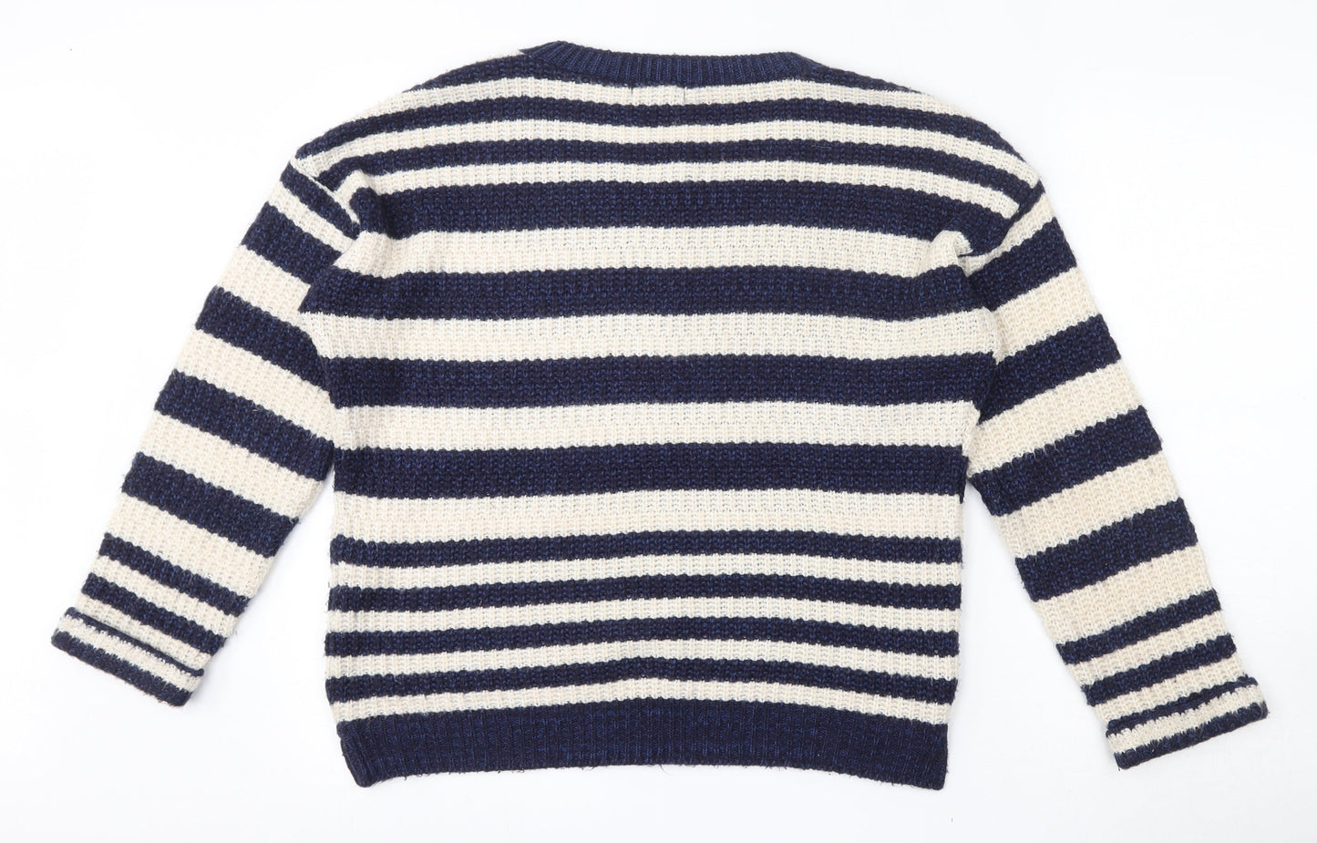Womens UK Size 8 New Look Blue Pullover Jumper