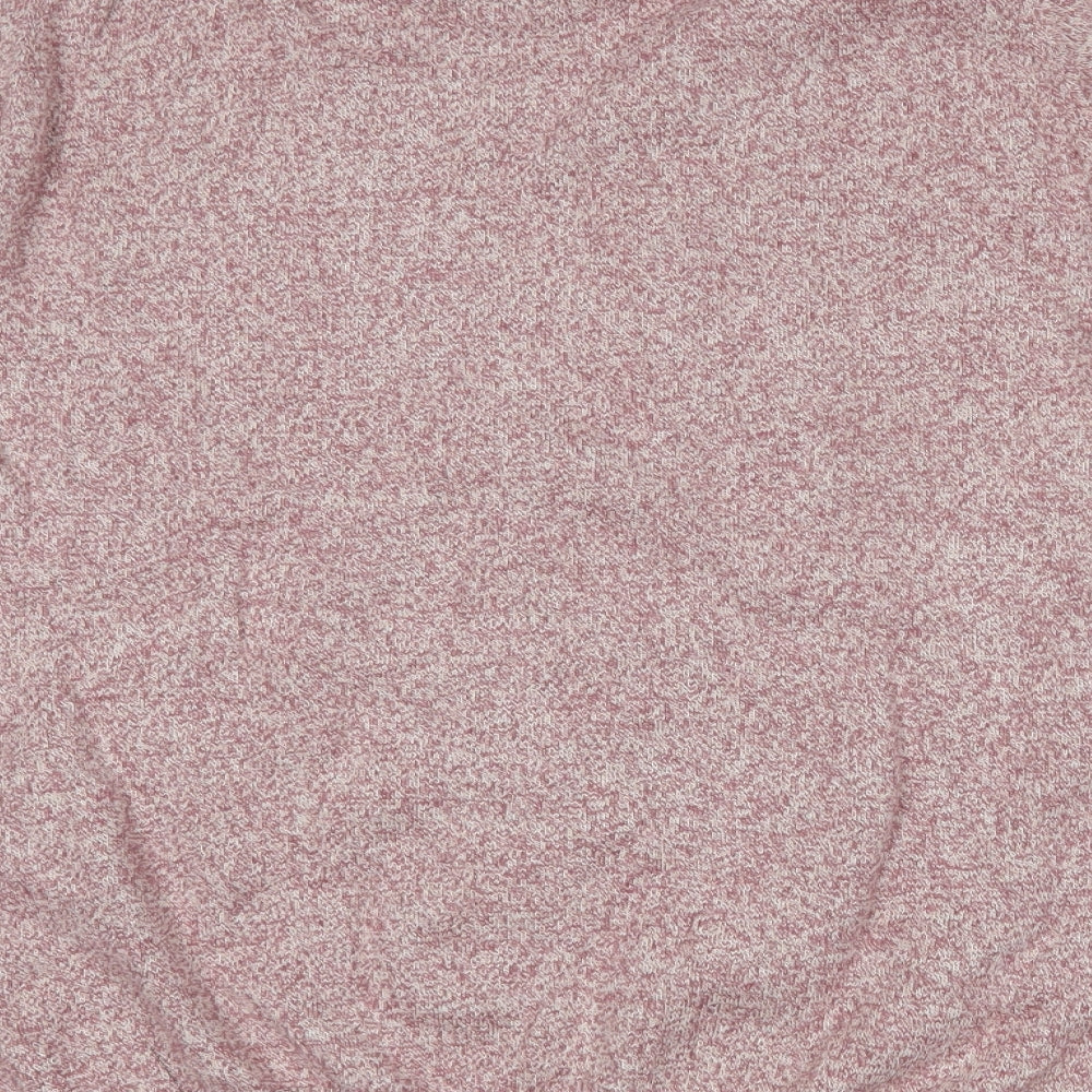 Burton Mens Pink Round Neck  Cotton Pullover Jumper Size M