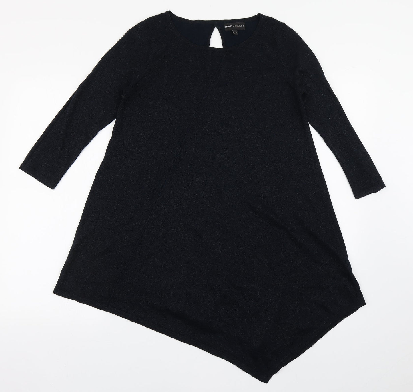 Womens UK Size 10 NEXT Blue Basic T-Shirt