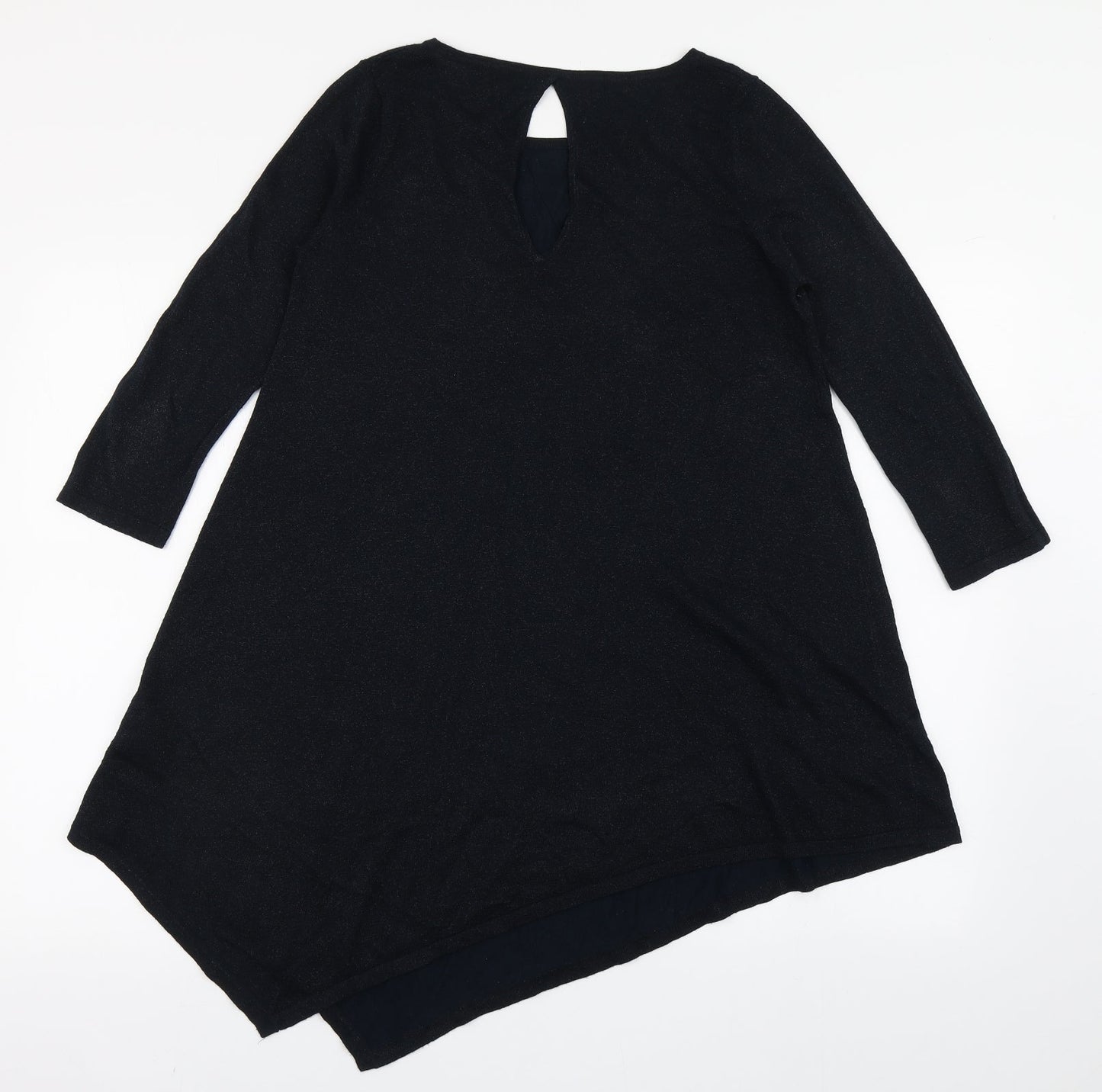 Womens UK Size 10 NEXT Blue Basic T-Shirt