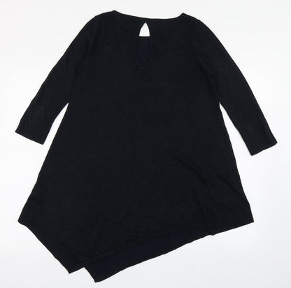 Womens UK Size 10 NEXT Blue Basic T-Shirt