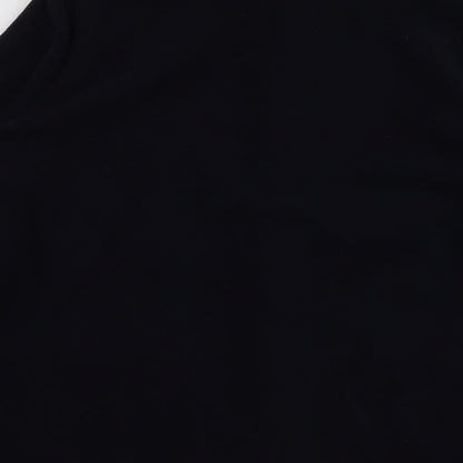 Classic  Womens Blue   Overcoat Coat Size 16  Zip