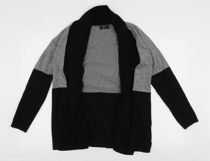 Womens UK Size M Preworn Grey Cardigan Jumper