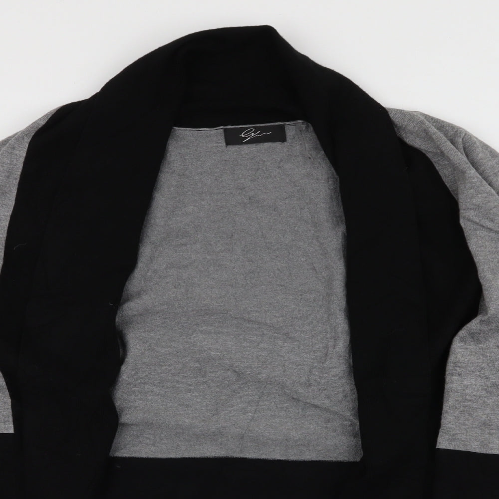 Womens UK Size M Preworn Grey Cardigan Jumper