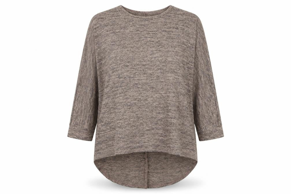 Womens UK Size L New Look Beige Pullover Jumper