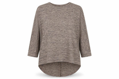 Womens UK Size L New Look Beige Pullover Jumper