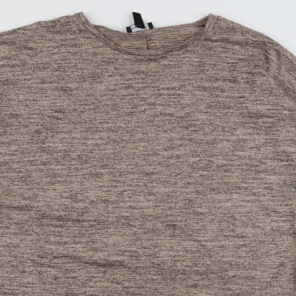 Womens UK Size L New Look Beige Pullover Jumper