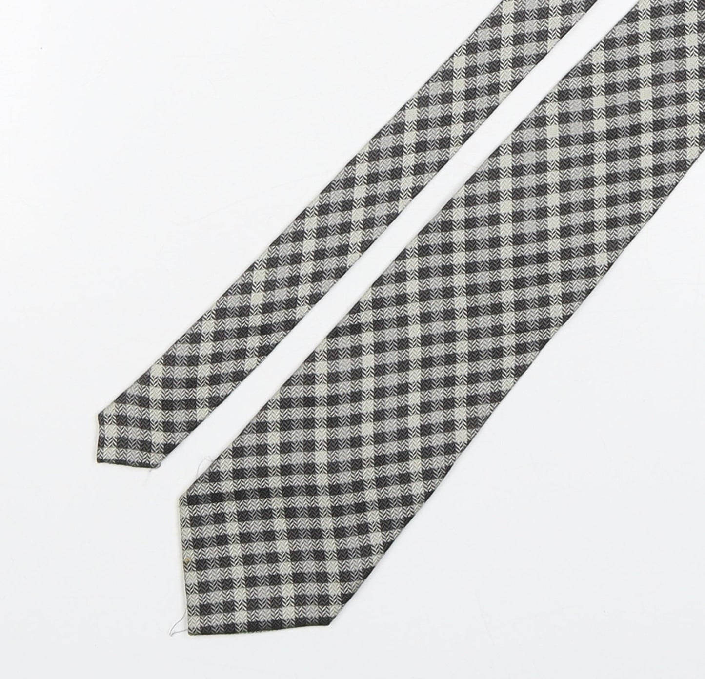 Mens Geoffrey Beene Multicoloured Plaids & Checks  Pointed Tie