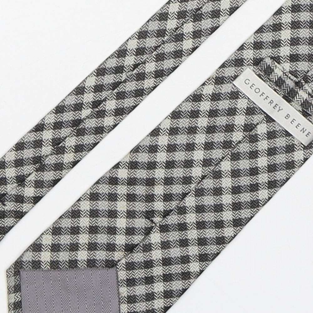 Mens Geoffrey Beene Multicoloured Plaids & Checks  Pointed Tie
