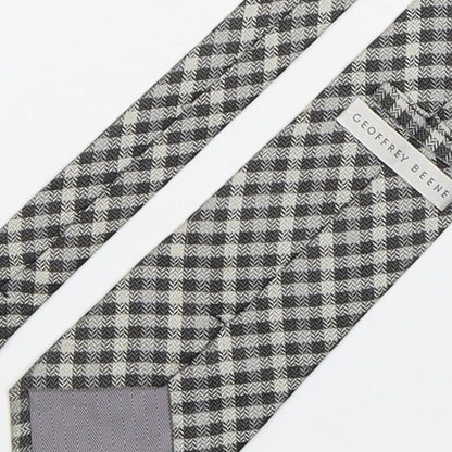 Mens Geoffrey Beene Multicoloured Plaids & Checks  Pointed Tie