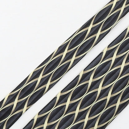 Marks and Spencer Mens Multicoloured Geometric Silk Pointed Tie One Size