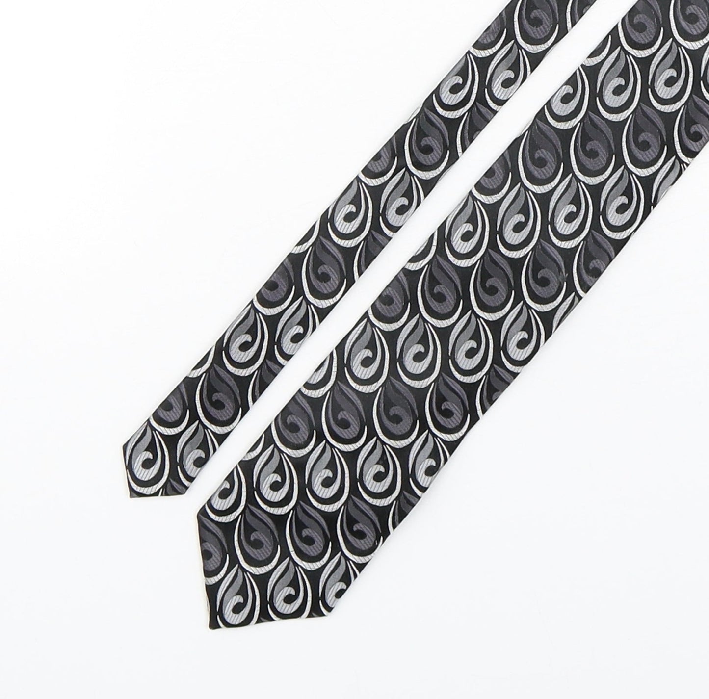 Knightsbridge Mens Multicoloured Paisley Silk Pointed Tie One Size