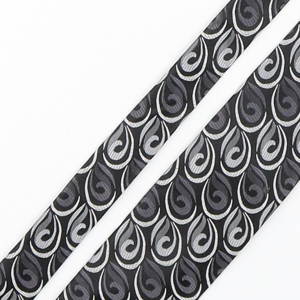 Knightsbridge Mens Multicoloured Paisley Silk Pointed Tie One Size