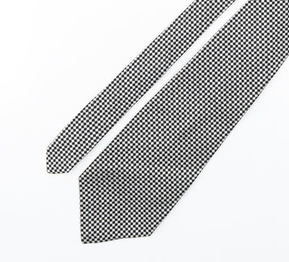 Michelsons  Mens Multicoloured Plaids & Checks Polyacrylate Fibre Pointed Tie One Size