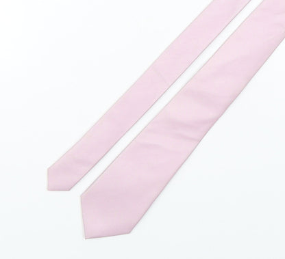 Mens Blazer Pink Striped  Pointed Tie