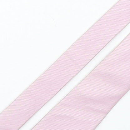 Mens Blazer Pink Striped  Pointed Tie
