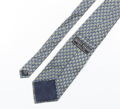 Mens Bijoux Terner Multicoloured Geometric  Pointed Tie