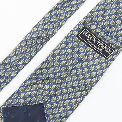 Mens Bijoux Terner Multicoloured Geometric  Pointed Tie