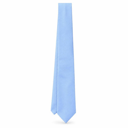 Mens Marks and Spencer Blue No Pattern  Pointed Tie
