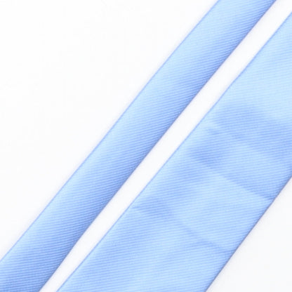 Marks and Spencer Mens Blue  Polyester Pointed Tie One Size