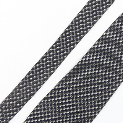 Pierre Victoire  Mens Multicoloured Geometric Silk Pointed Tie One Size