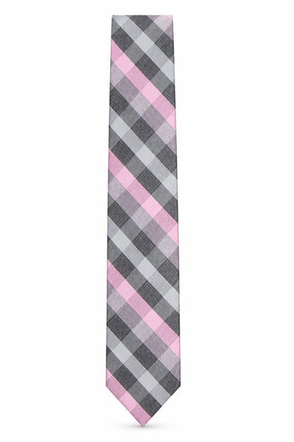 Mens Van Hausen Multicoloured Striped  Pointed Tie