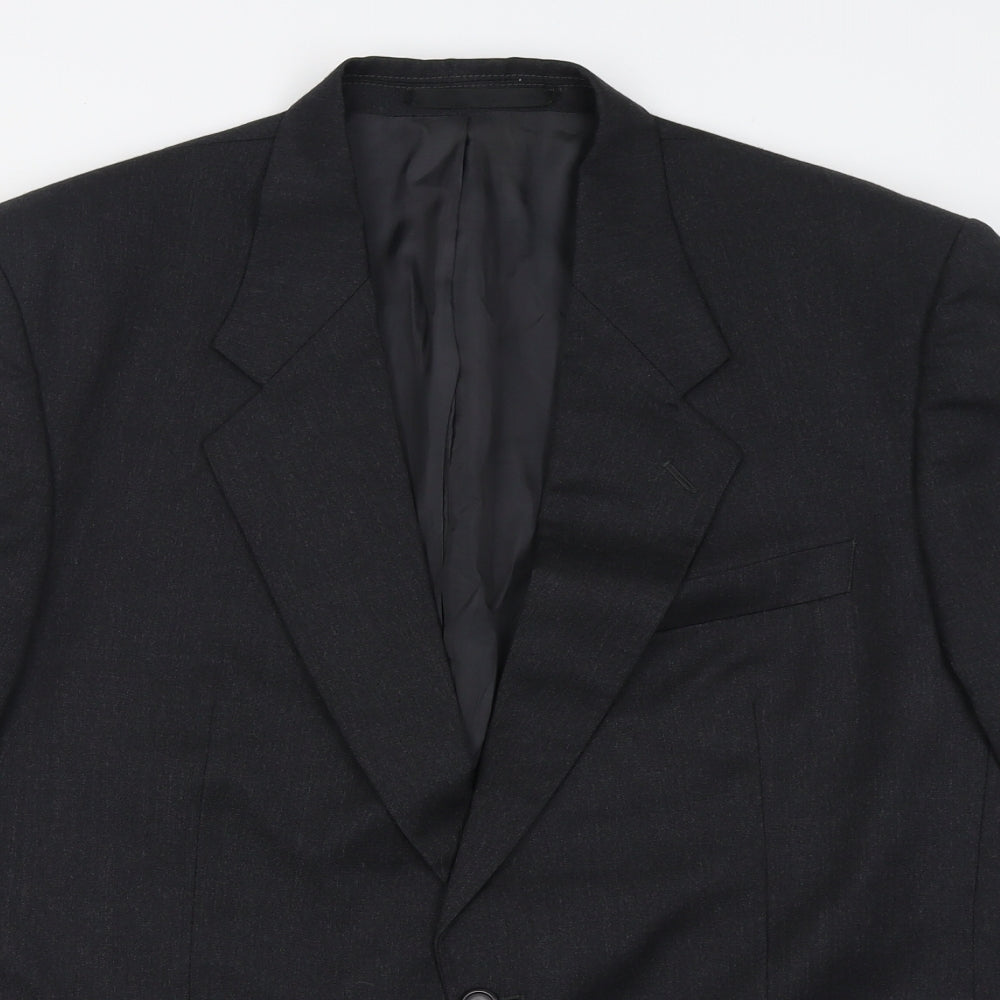 Mens UK Size 44 Burton Regular Grey Suit Jacket