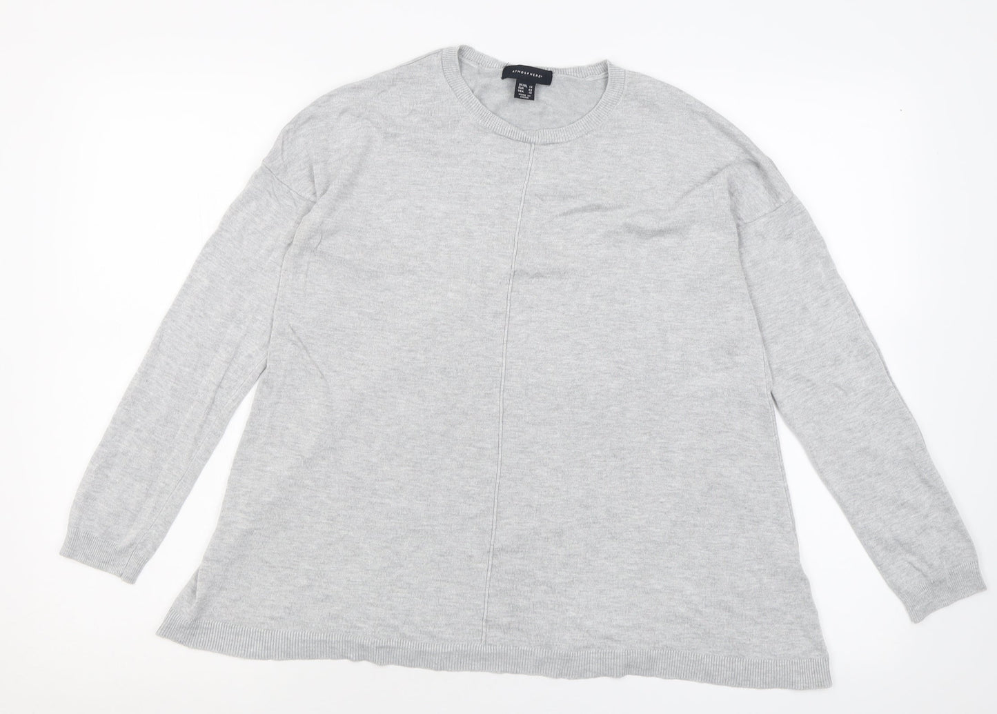 Womens UK Size 14 Atmosphere Grey Pullover Jumper