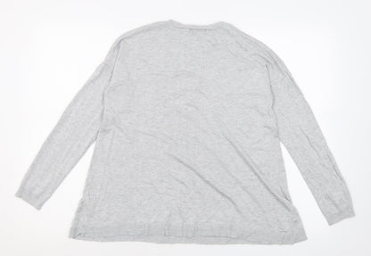 Womens UK Size 14 Atmosphere Grey Pullover Jumper