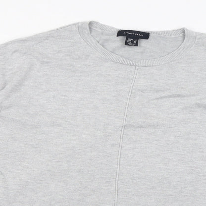 Womens UK Size 14 Atmosphere Grey Pullover Jumper