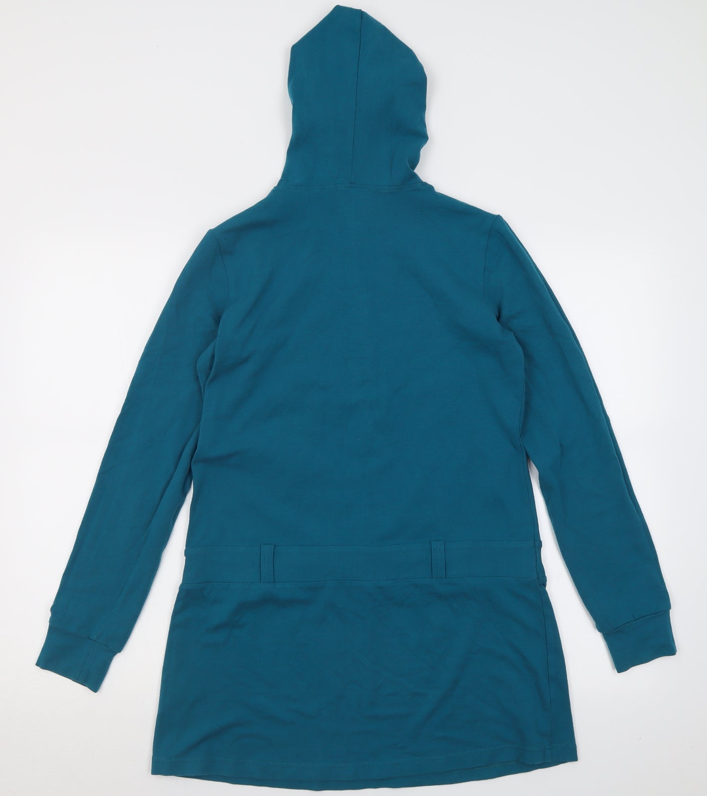 Mamaway Womens Blue  Polyester Jumper Dress  Size L  V-Neck Button