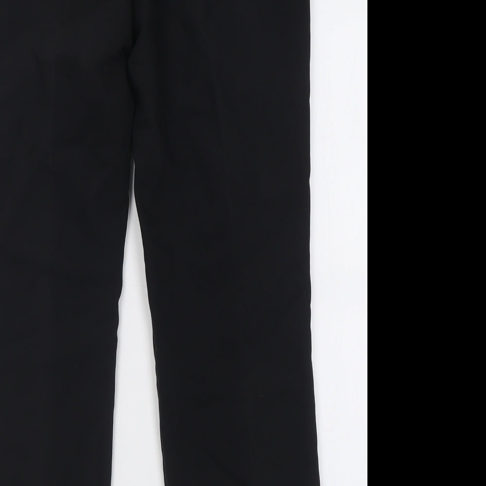 Womens UK Size 12 Papaya Regular Fit  Black Trousers