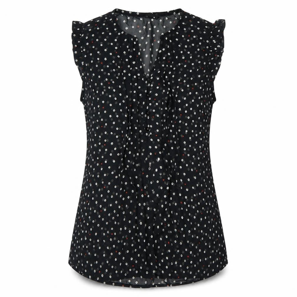Womens UK Size 10 M&Co Black Basic Tank