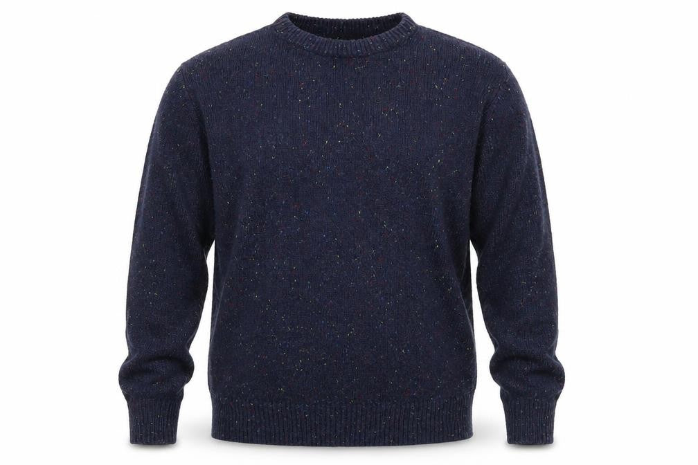Mens UK Size S Cedar Wood State Blue Pullover Jumper