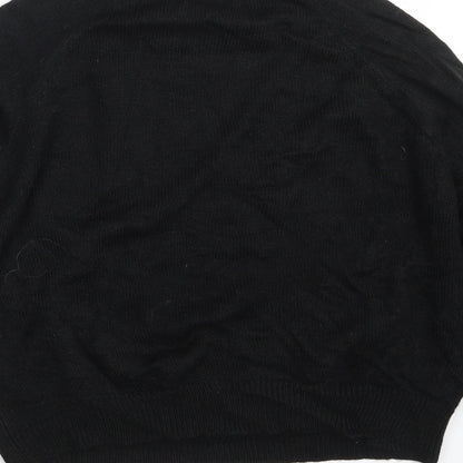 Womens UK Size S Brave Soul Black Pullover Jumper