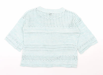 Womens UK Size S Atmosphere Green Pullover Jumper