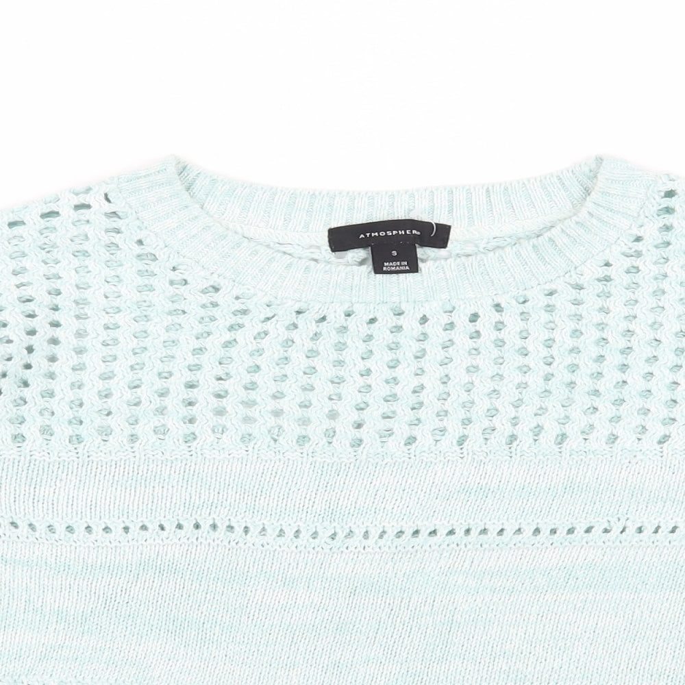 Womens UK Size S Atmosphere Green Pullover Jumper