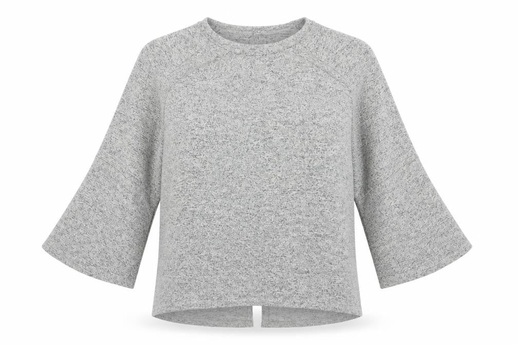 Womens UK Size S COIN 1804 Grey Pullover Jumper